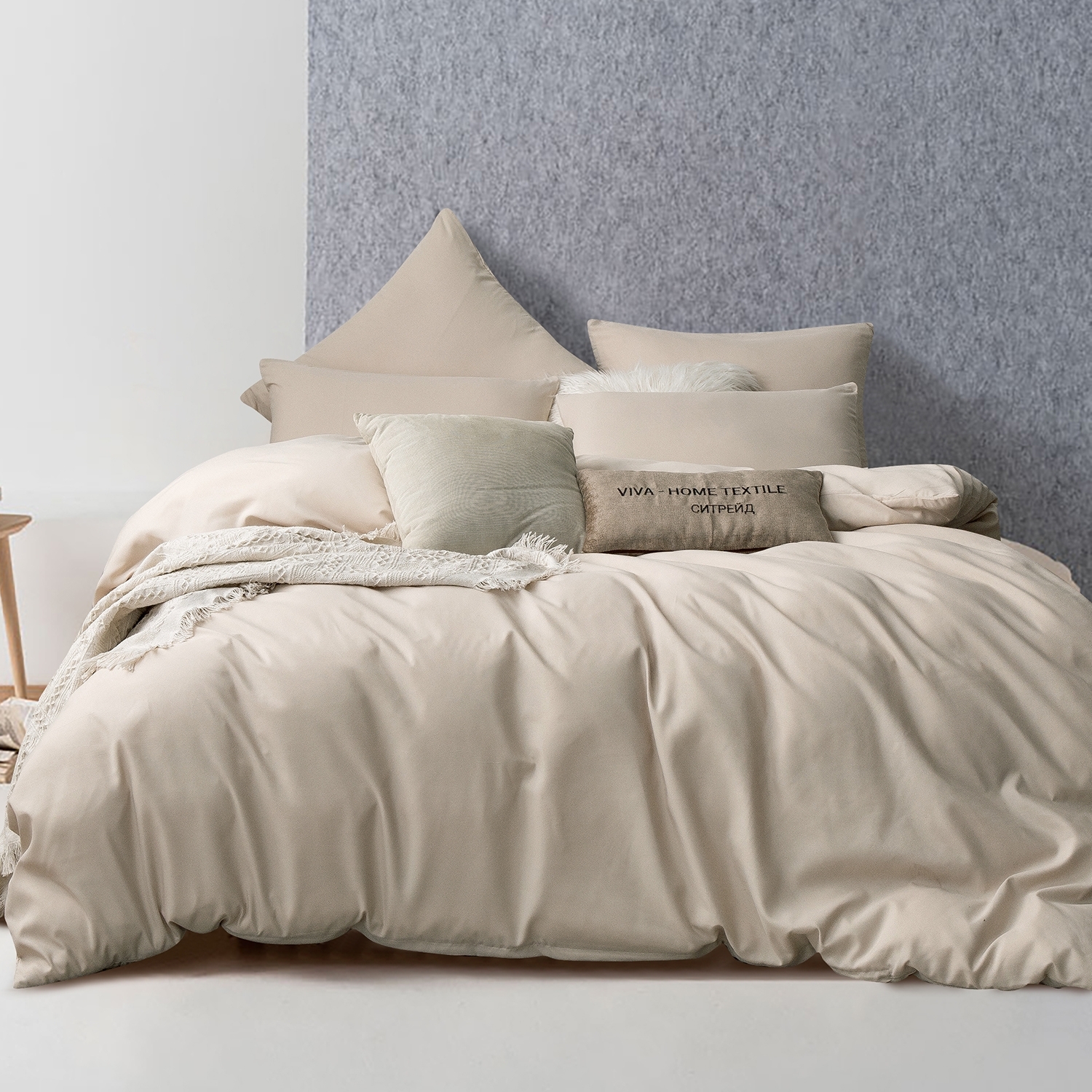 Комплект постельного белья Однотонный Сатин CS024-1275